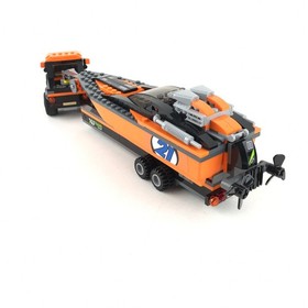 Lego 60085 City Racing 4x4 Truck with Power Boat Trailer + Manuals 100% Complete