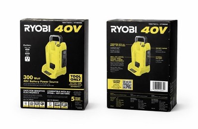 RYOBI 40V 300W Portable Power Source (Inverter)   New