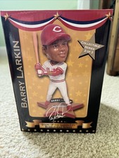 Barry Larkin Bobblehead 2015 Stars Of The Queen City Series SGA Cincinnati Reds