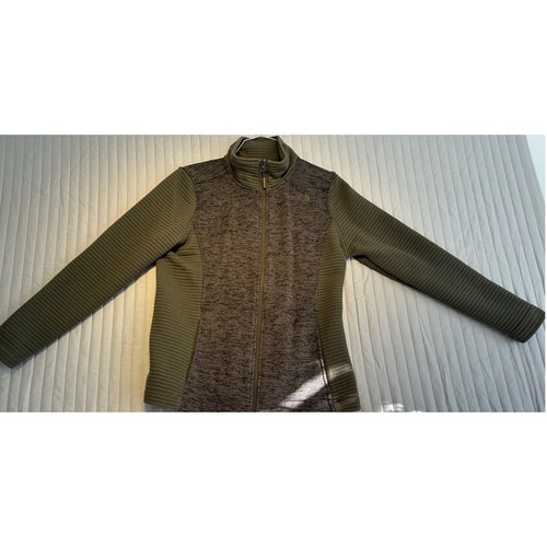 The North Face Damen Full Zip Pullover Jacke Olivgrün Strick Größe Large L - Bild 3 von 10