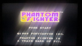 Vintage NES Phantom Fighter Video Game Nintendo 1989 Cartridge 80's Toys FCI