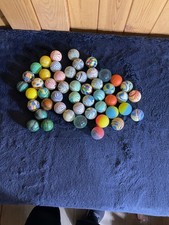 Bulk Lot Of 50 Random Vintage Vending Machine Bouncy Balls Rubber Read