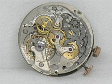 VINTAGE ZENITH 156 NICKEL 17 JEWEL 2 REGISTER...