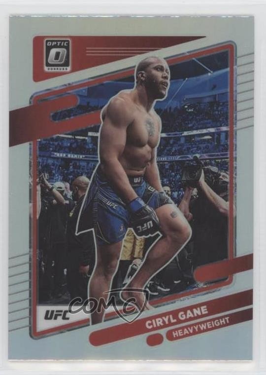 2022 Panini Donruss Optic UFC Holo Prizm Ciryl Gane #40 0zz3