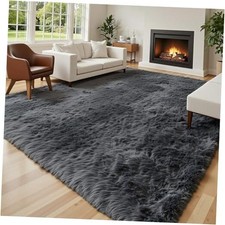 8x10 Area Rugs for Living Room Bedroom Rug, Large Area Rug Shag Shaggy Carpet