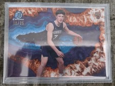 Topps Bowman Basketball Kon Knueppel Crystalized SSP CNB-4 RC Hornets Red /25