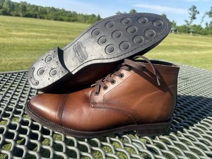Thursday Boots Cadet Walnut Brown Leather Cap Toe Ankle Boots WLNCAD Men 7.5 Men main image 2