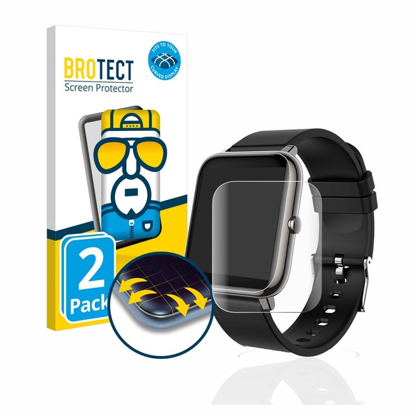 Full-Cover Schutz Folie FüR Popglory P22 3D Curved Edge Display 2X-image