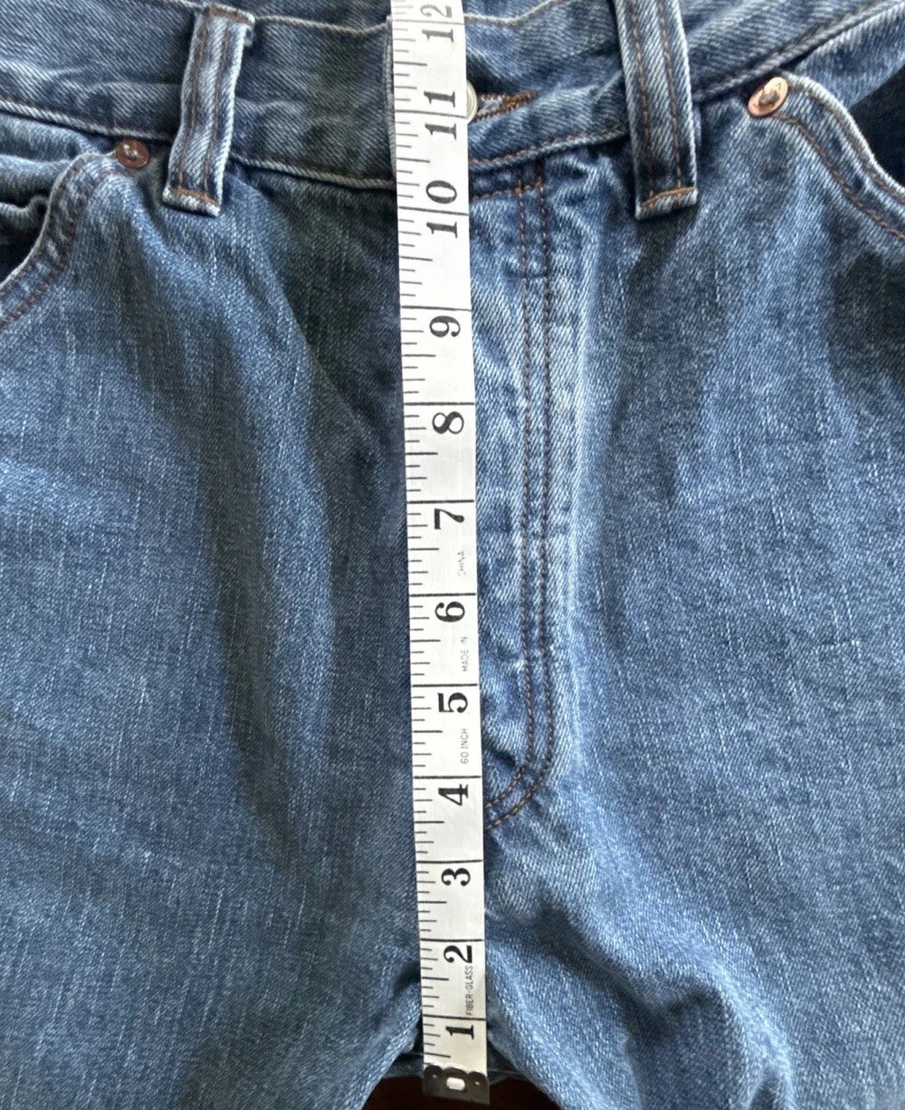 Drake’s London Button Fly Natural Indigo Jeans Size 29 (Actual 30)