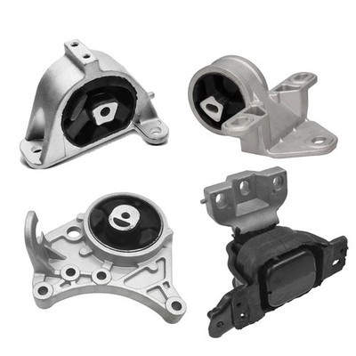 lronants Engine and Transmission Mount Kit Compatible with 2001-2007 Dodge Ca...