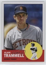 2022 Topps Archives 1963 Topps Design Alan Trammell #25 HOF 4m0