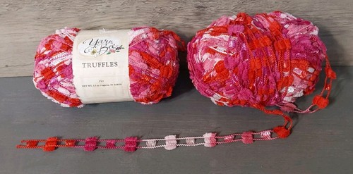 Yarn Bee Truffles Yarn Rio Pink Varigated Ladder 2 Skeins 4 Medium 3.5oz 78 Yrd - Picture 1 of 4