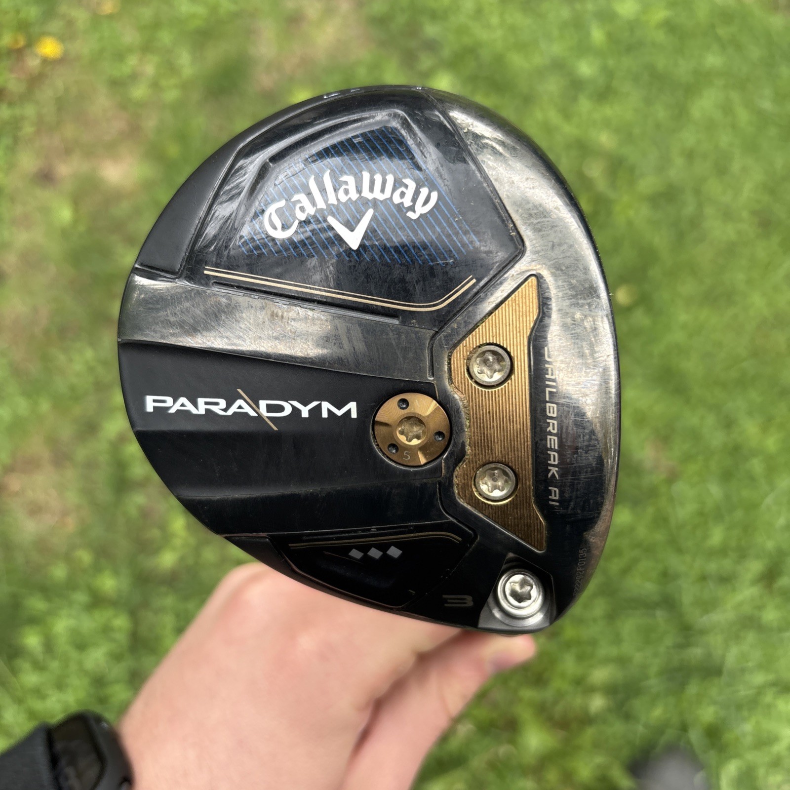 Callaway Paradym Triple Diamond Fairway Wood