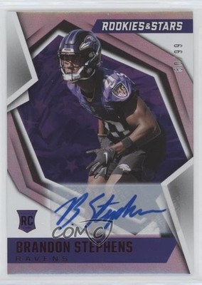 2021 Panini Rookies & Stars Signatures 60/99 Brandon Stephens #197 Auto RC 0vk6