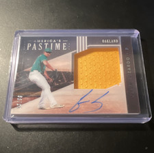 Panini Chronicles America's Pastime Auto Patch /99 Jesus Luzardo RC
