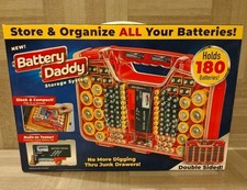 Battery Daddy Storage System w/Built In Battery Tester