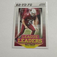 2024 Score #LL-MPR Matt Prater League Leaders