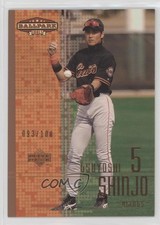 2002 Upper Deck Ballpark Idols Bronze 93/100 Tsuyoshi Shinjo #150 19bs