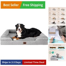 Orthopedic XL Dog Beds, Waterproof Memory Foam Dog Bed for Extra Large Dogs, ...