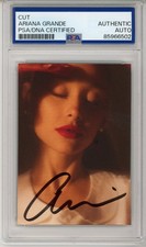 Ariana Grande SIGNED Eternal Sunshine AUTOGRAPH CD Album Photo Cut PSA DNA COA