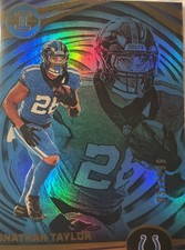 Jonathan Taylor EMERALD TROPHY COLLECTION 2023 Illusions Football #37/199 