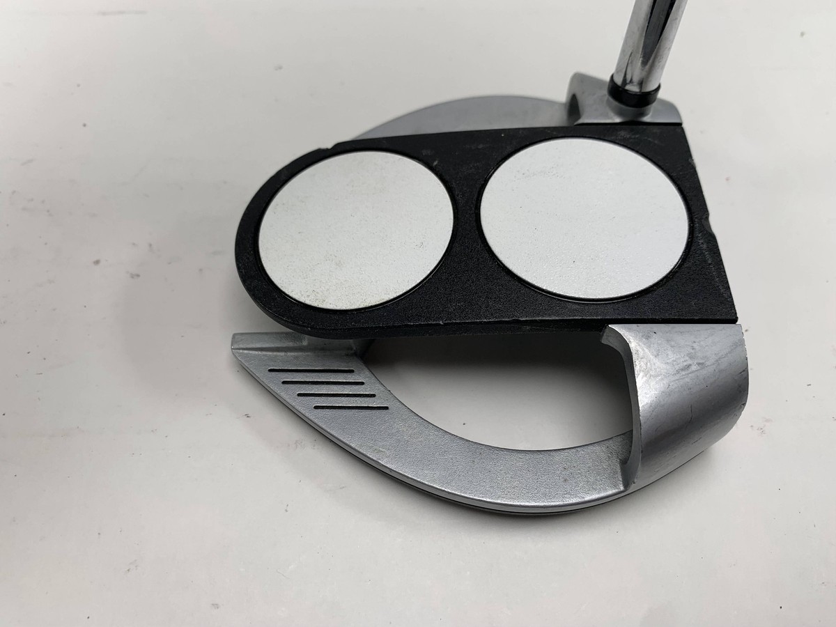 Odyssey Works 2-Ball Fang Tank Lined Putter 38