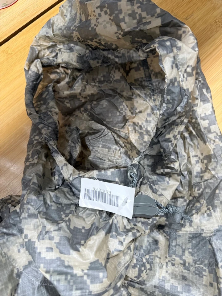 Poncho de lluvia militar de Estados Unidos - ACU - Equipo de campo táctico impermeable nuevo Foto 4 de 4
