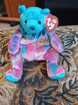 Ty Beanie Baby ''Dezember'' Der Geburtstagsbär in einwandfreiem neuwertigem Zustand