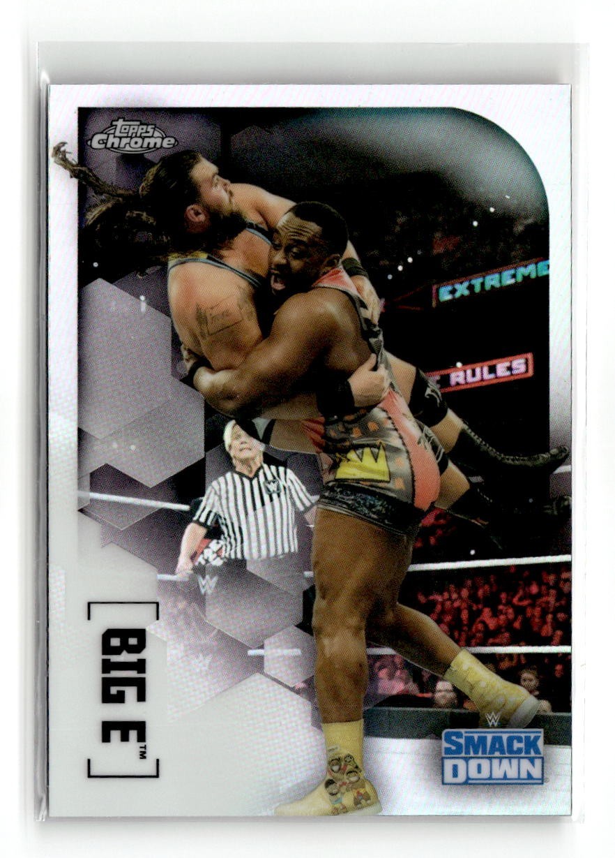 2020 Topps Chrome WWE - Big E #10 Refractor