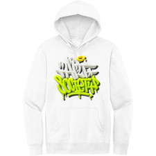 NEW Art Society 3D GRAFFITI DRIP WHITE Hoodie SMALL-4XLARGE MADE IN USA