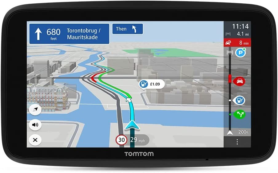 TomTom GO Discover 6"" Car Sat Nav with World Maps Black (Low Volume/Marked)