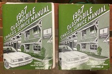 1987 Oldsmobile Chassis Service Manual Vol 1 2 1987 Oldsmobile Chassis Service Manual Vol 1 2