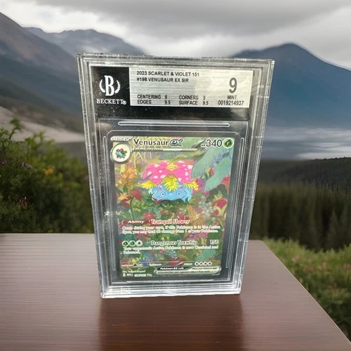 Pokémon Venusaur EX 2023 Scarlet & Violet 151 Set Illustration #198/165 BGS 9
