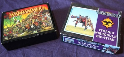 Warhammer Epic 40k Armageddon, Tyraniden Hierodule Bio Titan, OVP, komplett
