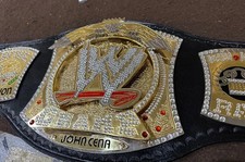 WWE Spinner Championship Replica Belt Adult Size 2MM/4MM Heavy Duty Brass Plates