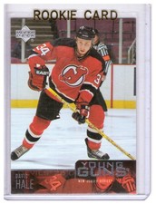 David Hale 2003-04 Upper Deck Young Guns Rookie Card #228