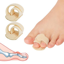 Hammer Toe Straightener - 2 Pcs Broken Toe Wraps, Hammer Toe Corrector for Women
