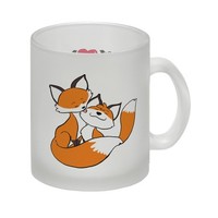 Beste Mama Der Welt Glas Tasse Mit FüChsen