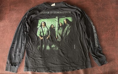 Type O Negative Skeleton Crew Black Long Sleeve Shirt  1999 Blue Grape