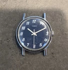 Vintage Timex Mercury Manuel Wind Blue Dial