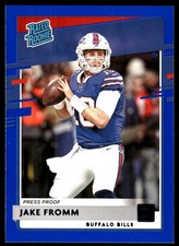Jake Fromm 2020 Donruss #305 Buffalo Bills Insert ? SEE SCAN! FREE SHIPPING