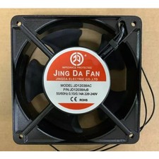 1 PC New JING DA FAN JD12038AC 220-240V 0.10/0.14A Ball axial cooling fan QW