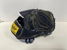 Rawlings 11.75" V Black Hardball Pitcher Glove New-unused