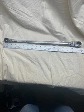 ICON DOUBLE FLEX HEAD REVERSIBLE RATCHET WRENCH-17/19 MM-EX CONDITION