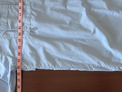 Chemise boutonnée Camp Columbia homme taille L motif pêche à