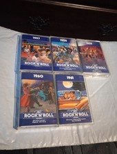 Time Life Music The Rock N Roll Era Cassette Lot 5 Tapes 1950'S AND 60'S