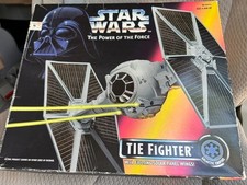 Star Wars Power of the Force POTF Vehicles Tie Fighter with Ejecting Solar Panel