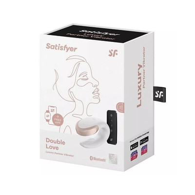 Satisfyer Double Love Couples Stimulator Vibration Masturbator