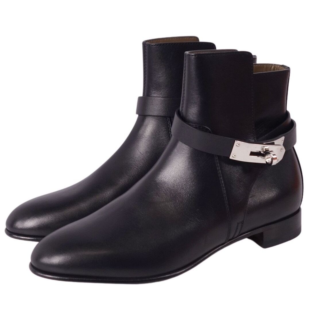 Hermes 2021 Boots Short Ankle NEO Kelly Hardware Leather 36 (23cm Used MOLO-0 thumbnail 2
