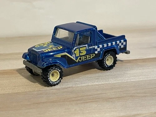 1980’s Hotwheels Original Real Riders, Jeep Scrambler #2541, blue, vintage